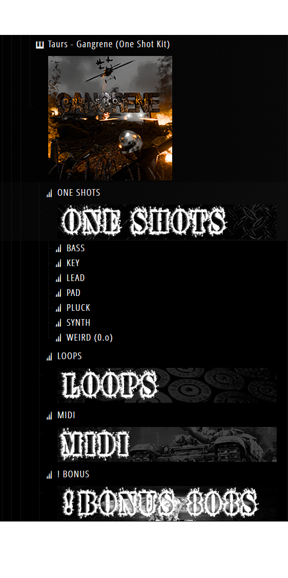 TAURS "GANGRENE" ONE SHOT KIT